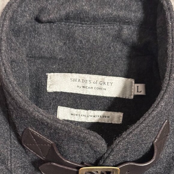 Shades of Grey by Micah Cohen Men’s Wool Jacket – Size L – High Quality / Classi - Picture 3 of 5